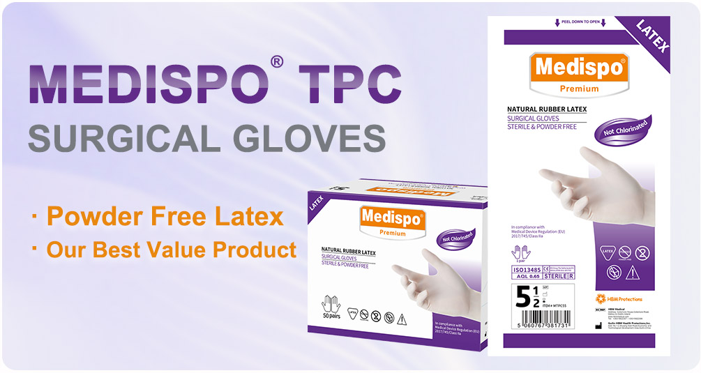 Medispo latex surgical tpc