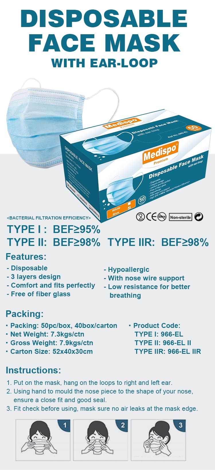 medispo medicall face mask 03