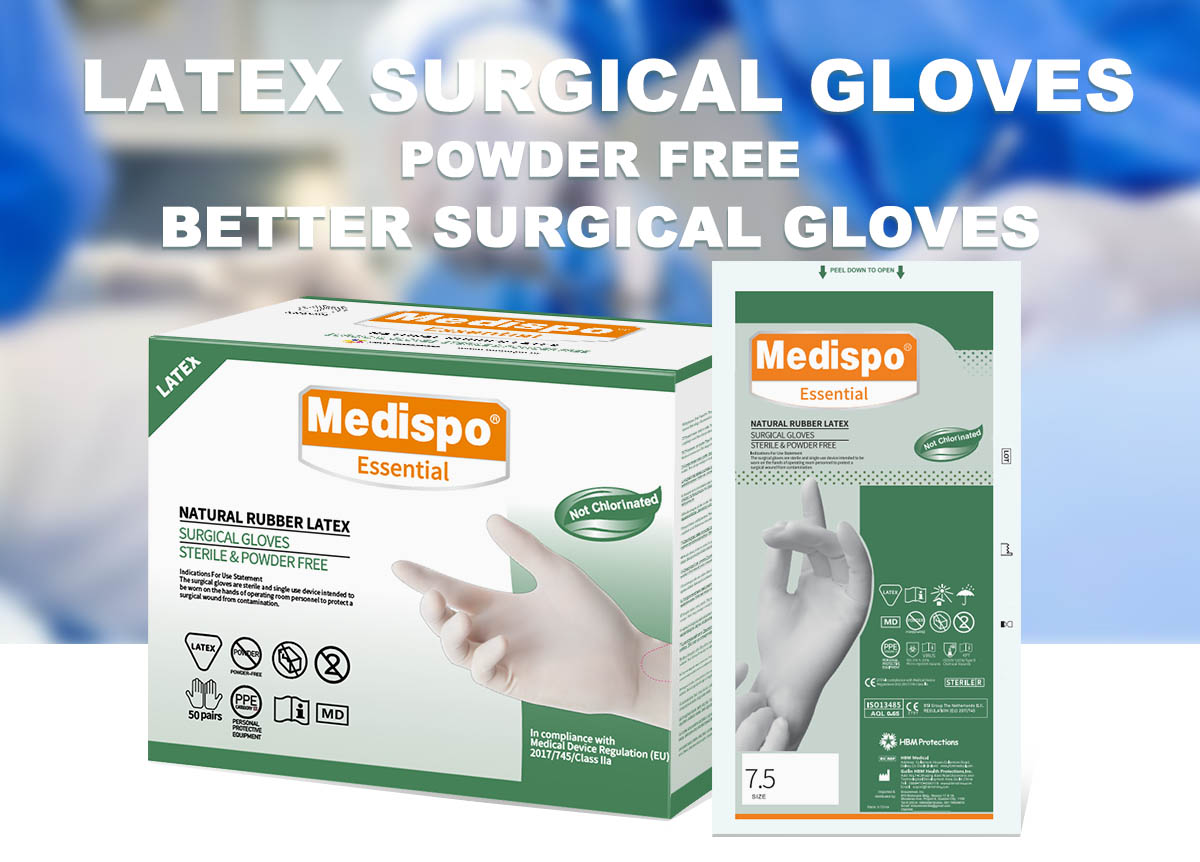 medispo essentail surgical gloves banner